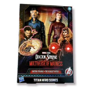 Marvel Doctor Strange & Scarlet Witch 12" Titan Hero Series 2 Pack Figures 2022